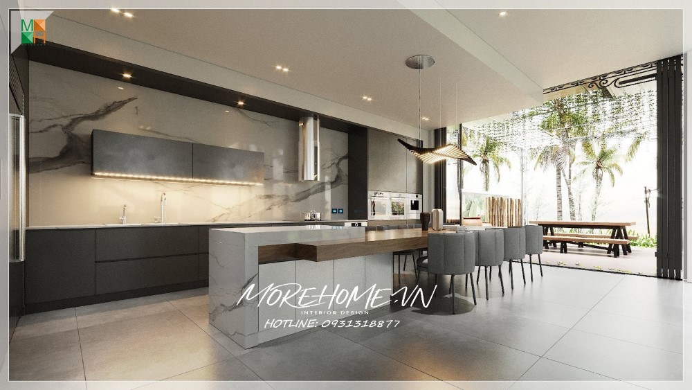 Thiết kế nội thất nhà phố